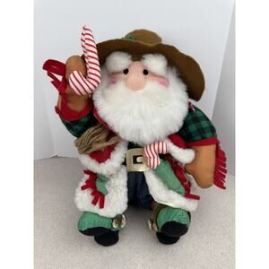Vintage International Silver Co 12" Prospector‎ Santa Claus 1994 Plush